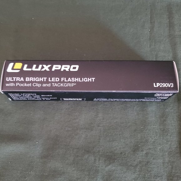 Lux Pro LP290V3 Ultra Bright Led Flashlight 300 Lumens - Picture 1 of 6